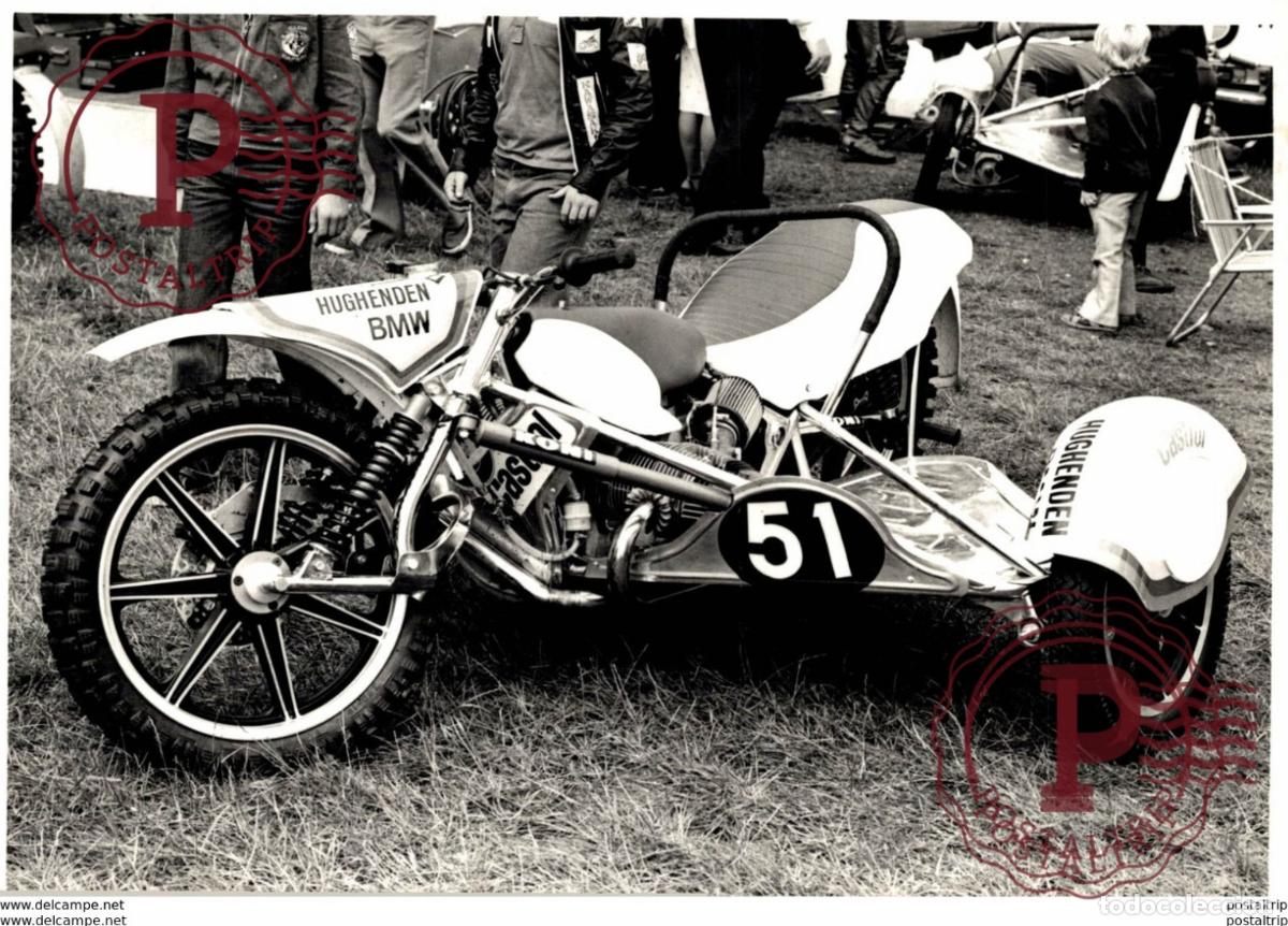 Coches y Motocicletas: BMW +-20cm x 13cm Moto MOTOCROSS MOTORCYCLE Douglas J Jackson archive of motorcycles