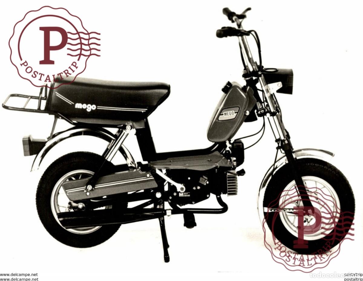 Coches y Motocicletas: MEGO +-21cm x 14cm Moto MOTOCROSS MOTORCYCLE Douglas J Jackson archive of motorcycles