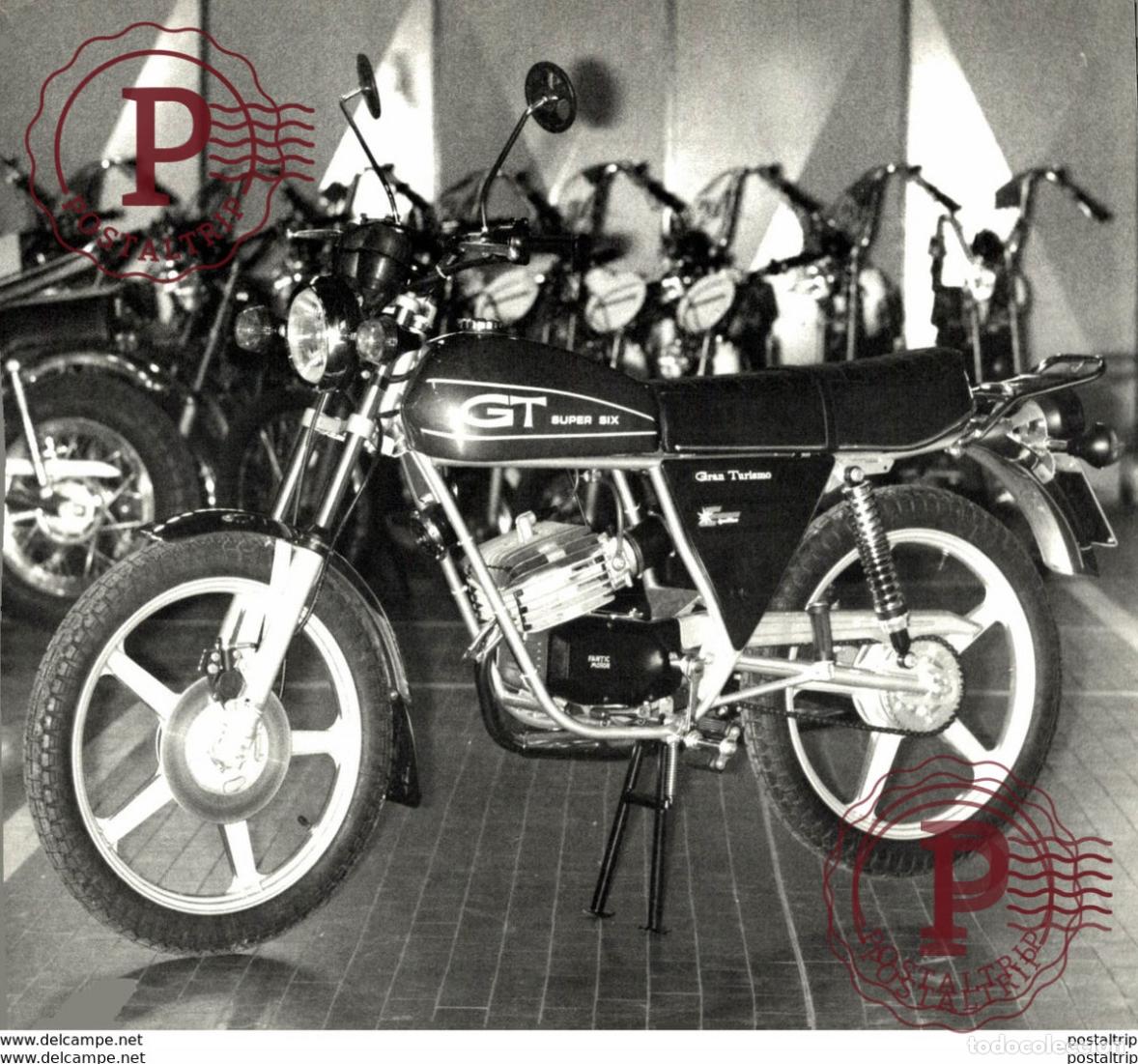 Coches y Motocicletas: GT SUPER SIX +-20cm x 17cm Moto MOTOCROSS MOTORCYCLE Douglas J Jackson archive of motorcycles