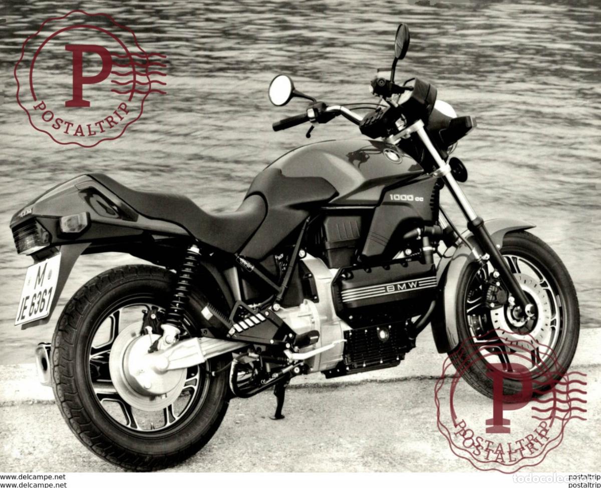 Coches y Motocicletas: BMW 1000cc +-24cm x 17cm Moto MOTOCROSS MOTORCYCLE Douglas J Jackson archive of motorcycles