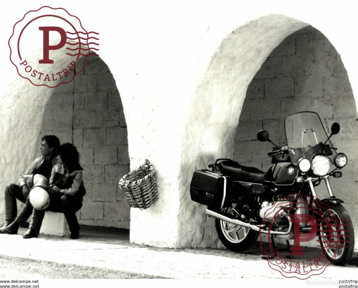 Coches y Motocicletas: BMW +-24cm x 17cm Moto MOTOCROSS MOTORCYCLE Douglas J Jackson archive of motorcycles