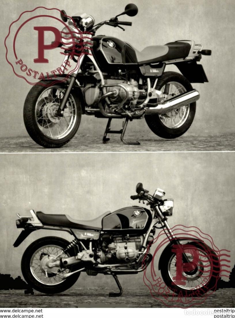 Coches y Motocicletas: BMW R 100 R +-17cm x 23cm Moto MOTOCROSS MOTORCYCLE Douglas J Jackson archive of motorcycles