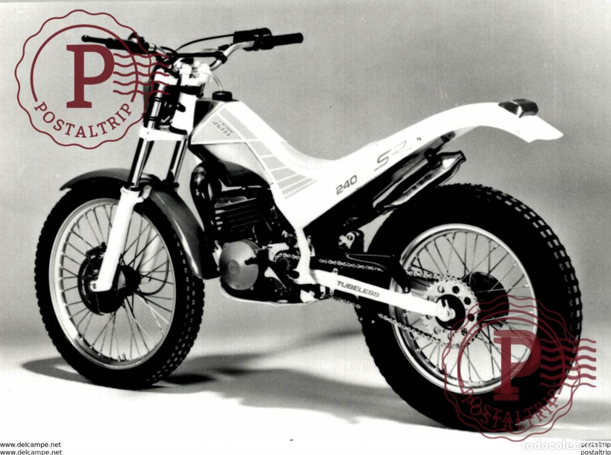 Coches y Motocicletas: JCM +-13cm x 9cm Moto MOTOCROSS MOTORCYCLE Douglas J Jackson archive of motorcycles