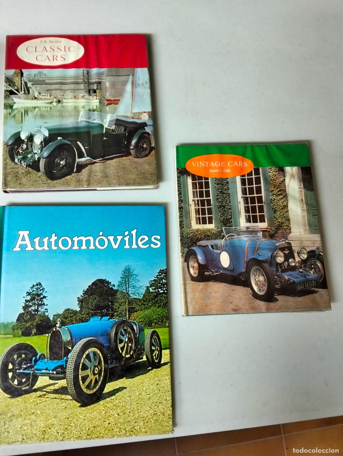 Coches y Motocicletas: Automoviles. Lote de Libros. Vintage Cars, A&ntilde;os 90. VISITA MI CATALOGO L54