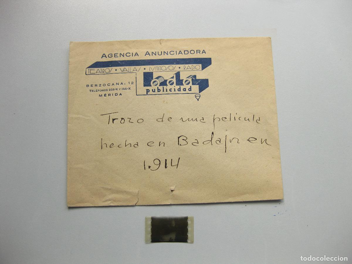 Coches y Motocicletas: FILMINA DE UNA PEL&Iacute;CULA HECHA EN BADAJOZ EN 1914