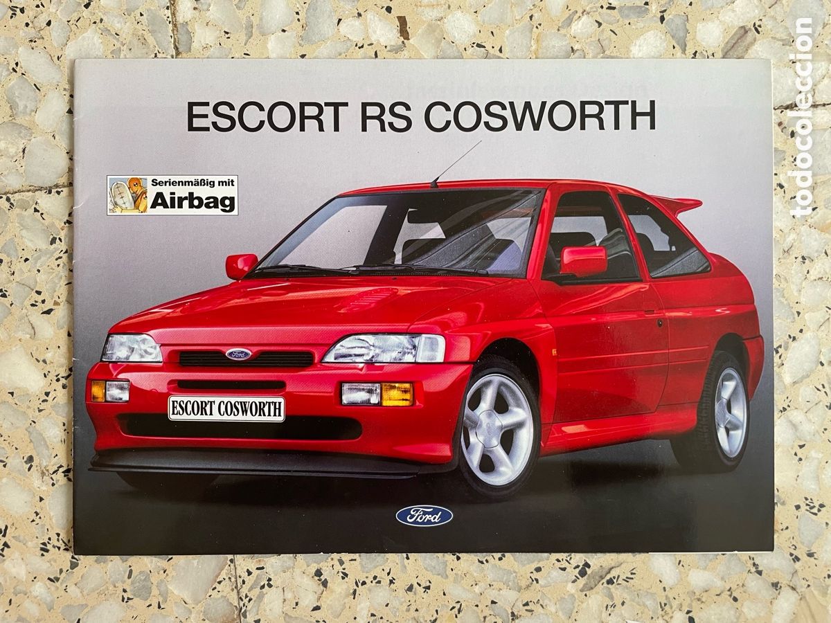 Voitures et Motocyclettes: Cat&aacute;logo Ford Escort Cosworth a&ntilde;o 1993