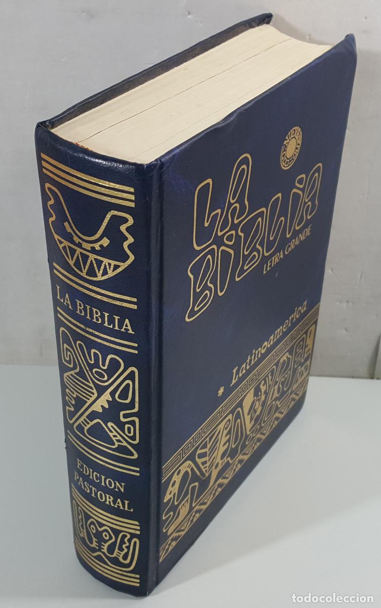 Coches y Motocicletas: LA BIBLIA LATINOAMERICANA LETRA GRANDE EDICI&Oacute;N REVISADA 1995 EDITORIAL VERBO DIVINO, TAPA DURA