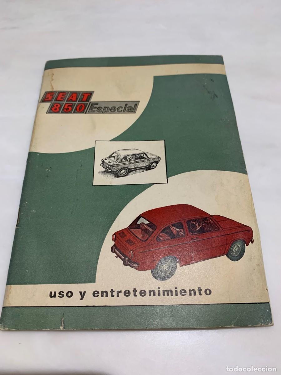 Coches y Motocicletas: cat&aacute;logo Seat 850 Especial