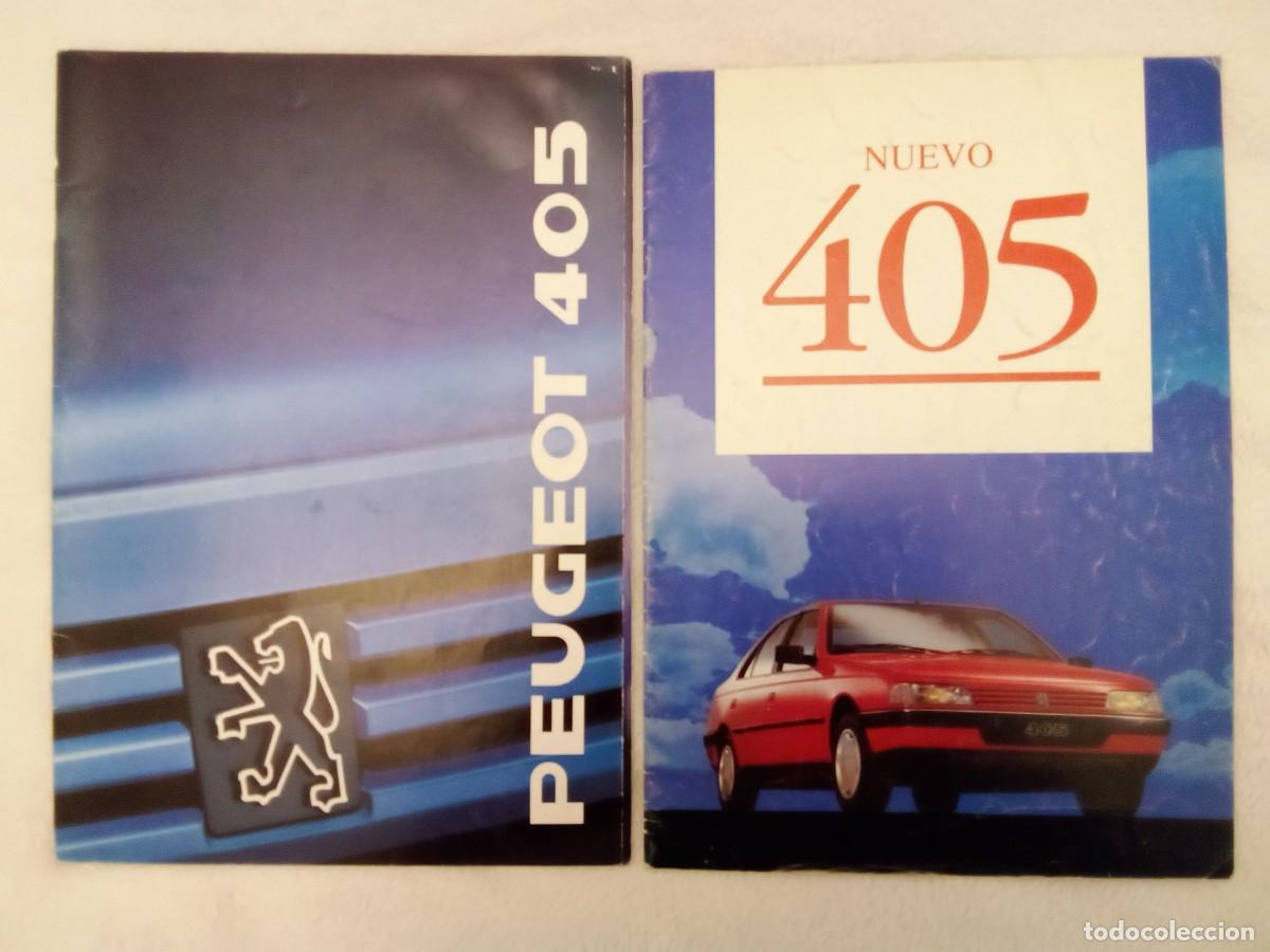 Coches y Motocicletas: CATALOGOS PEUGEOT NUEVO 405, 1989, CATALOGO