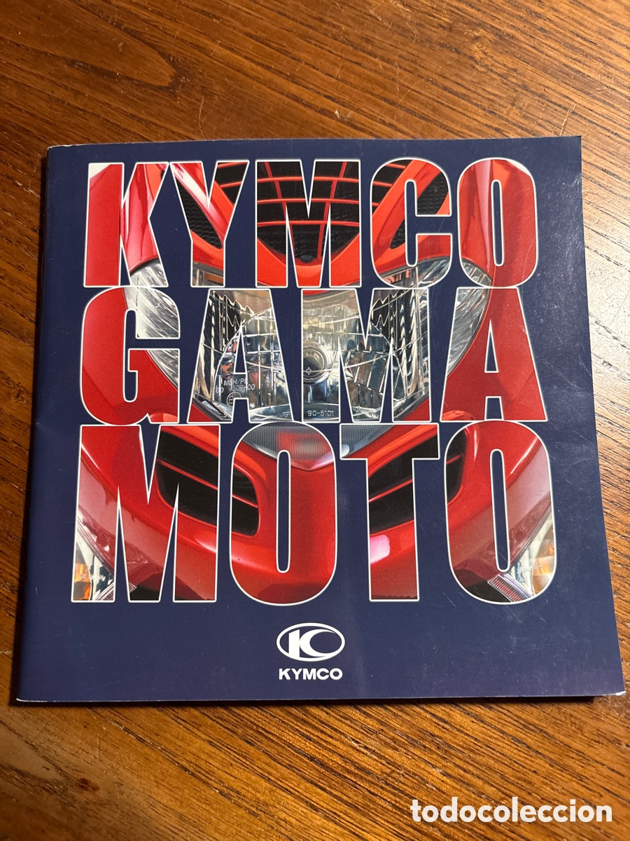 Coches y Motocicletas: FOLLETO CAT&Aacute;LOGO KYMCO GAMA MOTO 2005