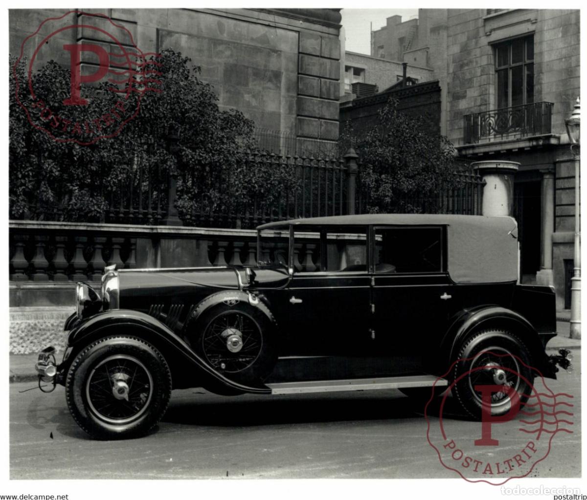 Carros e motociclos: AUBURN AUTOMOBILE COMPANY 1929 IN LONDON 8 - 90 8 CYL 25,5*20,5CM USA MOTOR CARS COCHES Bryan Goodm