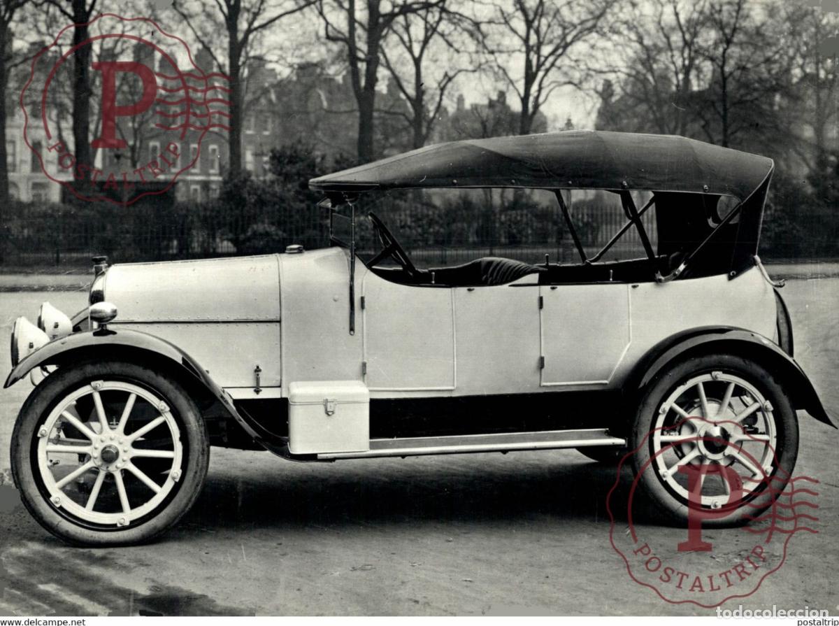 Coches y Motocicletas: HUPMOBILE 1518 HP SPORT TOURER 1915 ENGLISH BODY 24,5*17CM USA MOTOR CARS COCHES Bryan Goodman C