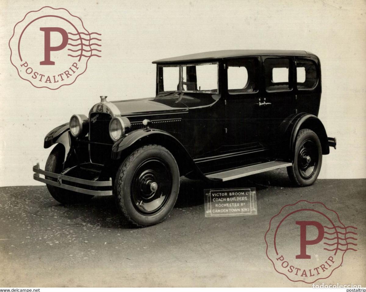 Coches y Motocicletas: HUPMOBILE EIGHT BY VICTOR BROOM CAMDEN TOWN 20*15CM VOITURE CAR COCHES Bryan Goodman Collection