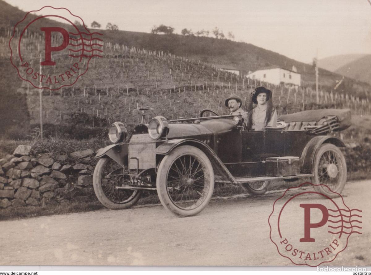 Coches y Motocicletas: HUPMOBILE 1914 MODEL32 30*21CM VOITURE CAR COCHES Bryan Goodman Collection
