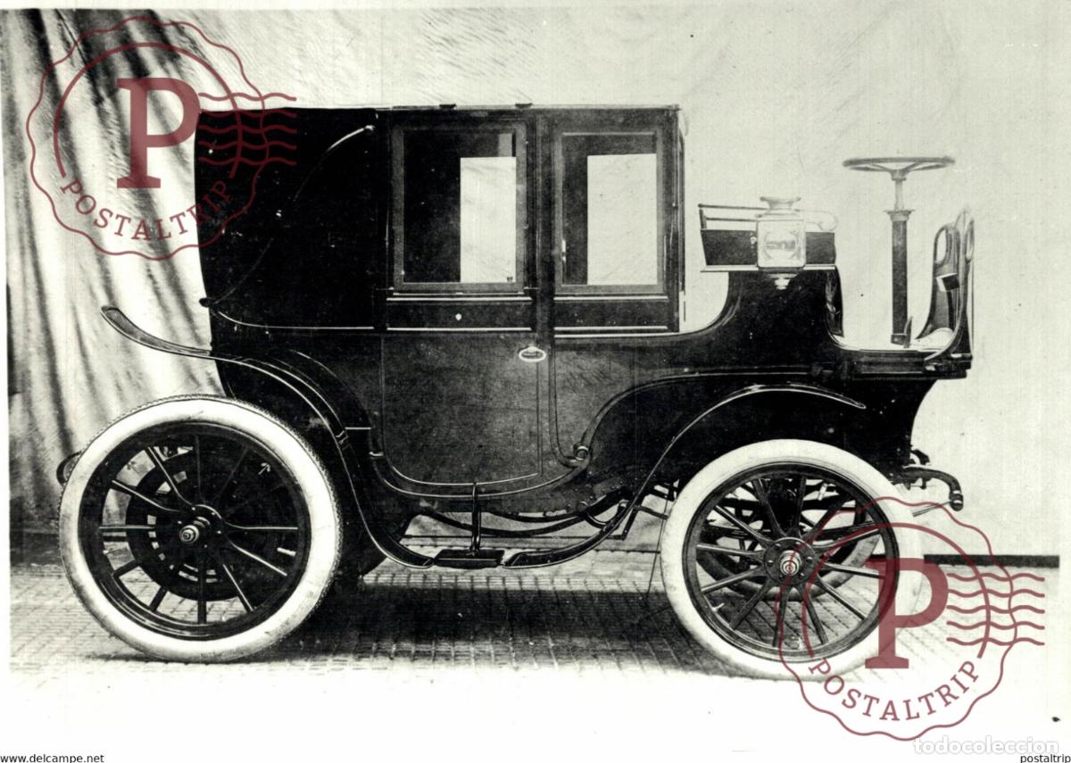 Coches y Motocicletas: KRIEGER 1902 - 1909 20,5*15CM USA MOTOR CARS COCHES Bryan Goodman Collection