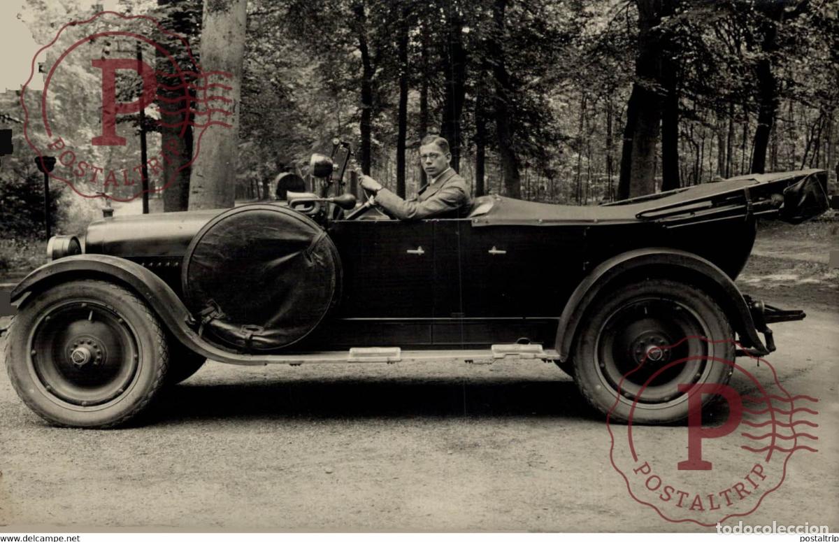 Voitures et Motocyclettes: HUDSON 1924 IN FRANCE 1925 14*9CM VOITURE CAR COCHES Bryan Goodman Collection