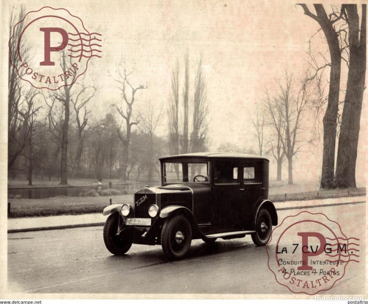 Coches y Motocicletas: LA 7CV GM 22*18CM VOITURE CAR COCHES Bryan Goodman Collection