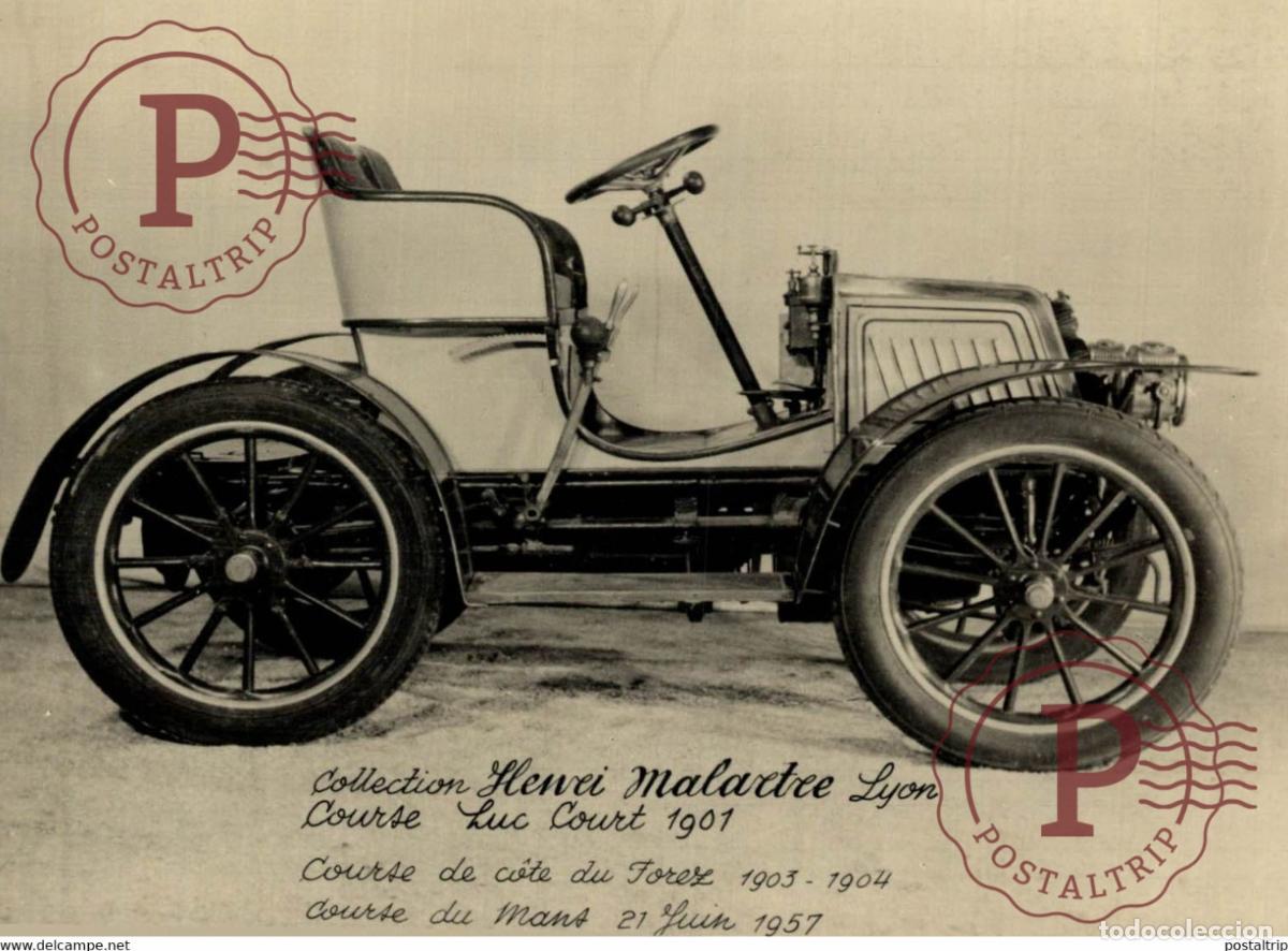 Coches y Motocicletas: LUC COURT 1901 13*10CM VOITURE CAR COCHES Bryan Goodman Collection