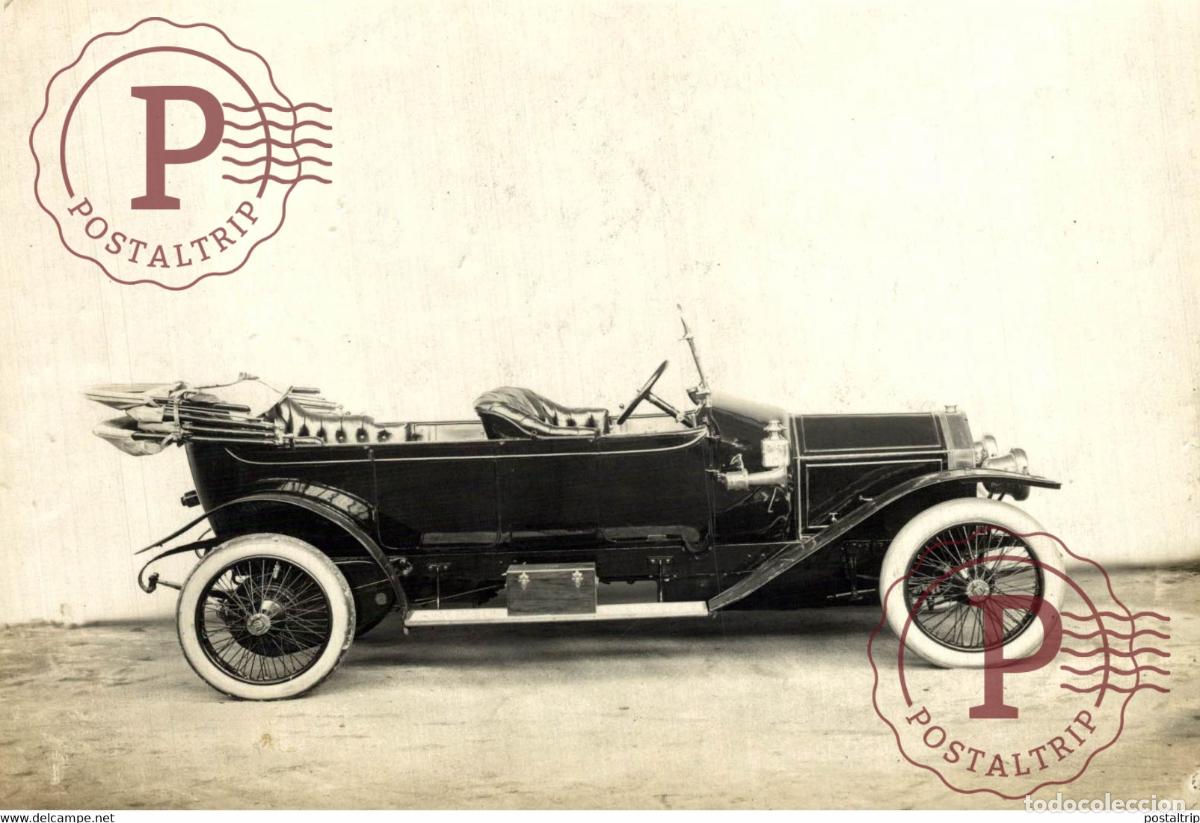 Coches y Motocicletas: LUC COURT 1913 FROM LYON 17*12CM VOITURE CAR COCHES Bryan Goodman Collection