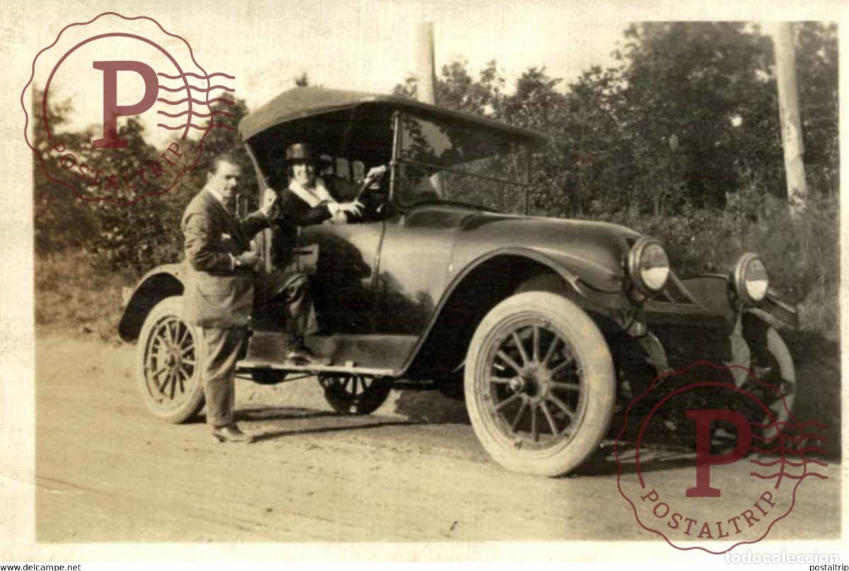 Coches y Motocicletas: FRANKLIN 1915-1920 FLORIDA USA 8*6CM VOITURE CAR COCHES Bryan Goodman Collection