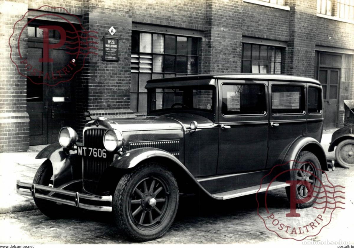 Automobili e Motociclette: essex 1929 challenges tour sedan USA 20*15CM VOITURE CAR COCHES Bryan Goodman Collection
