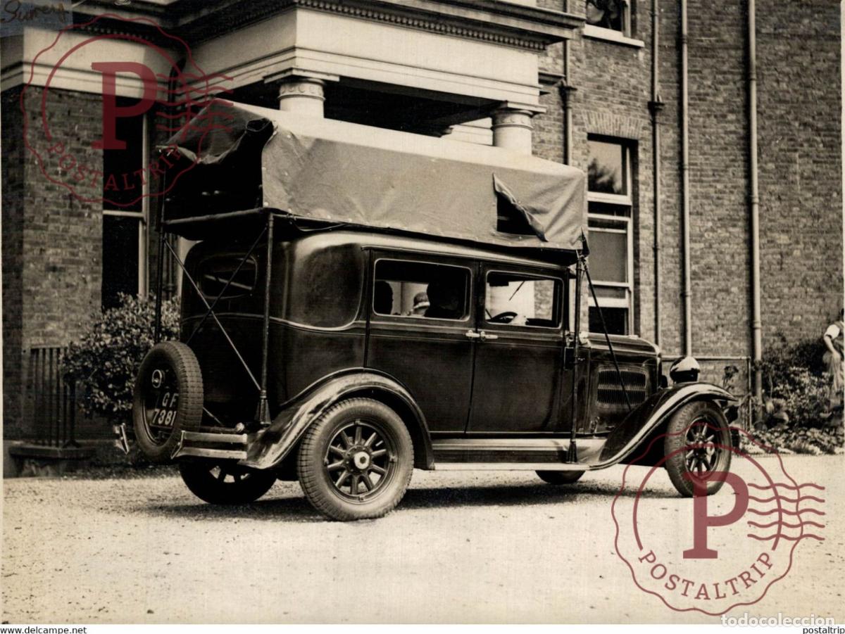 Coches y Motocicletas: ESSEX 1930 GF IS LONDON USA 21*16CM VOITURE CAR COCHES Bryan Goodman Collection