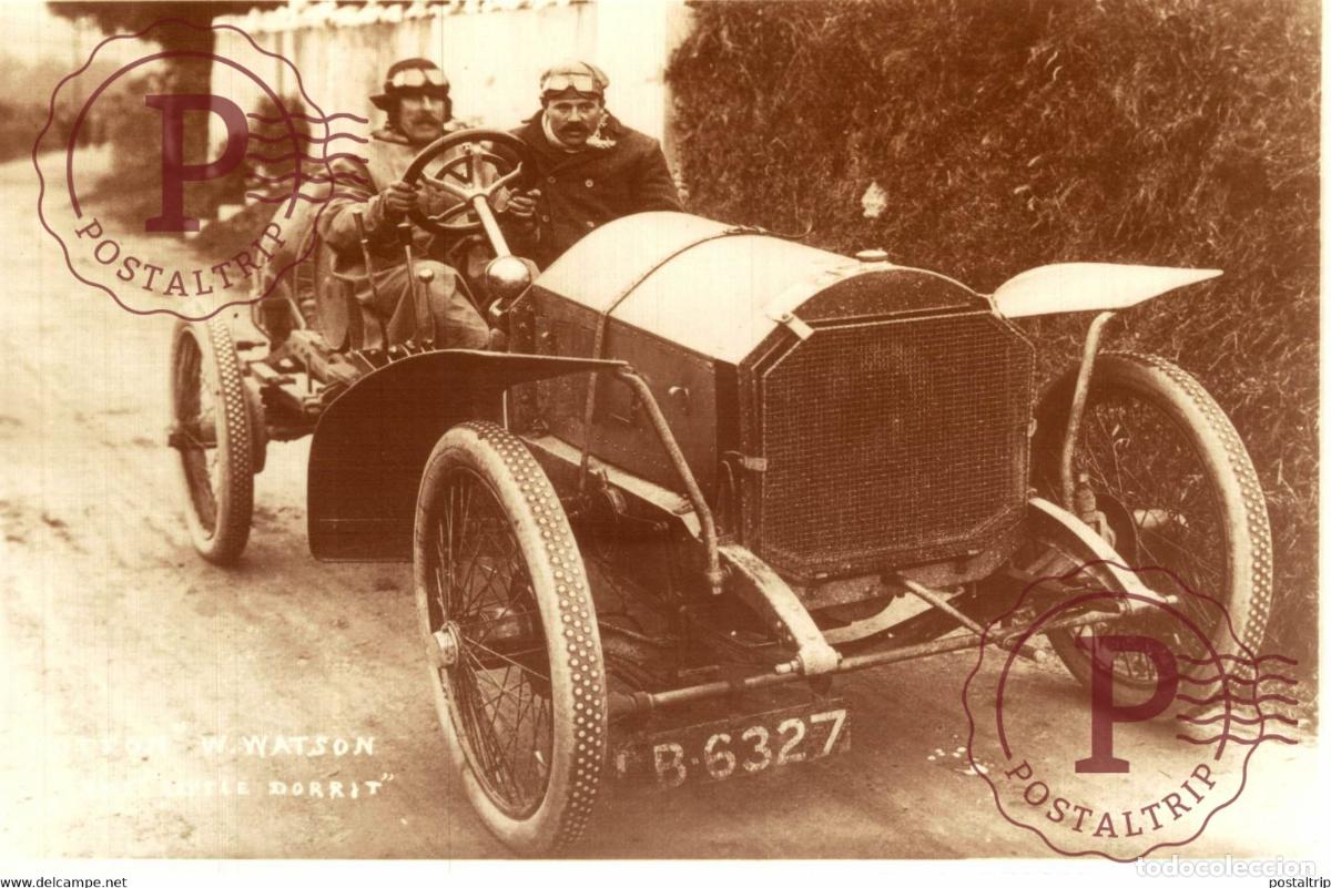 Coches y Motocicletas: HUTTON W WATSON THE LITTLE DORRIT 1908 20*13,5CM USA MOTOR CARS COCHES Bryan Goodman Collection