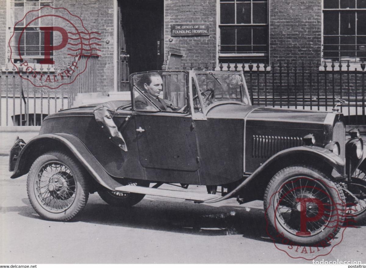 Coches y Motocicletas: SWIFT 1929 TWO SEATER SPORT 20,5*14CM USA MOTOR CARS COCHES Bryan Goodman Collection