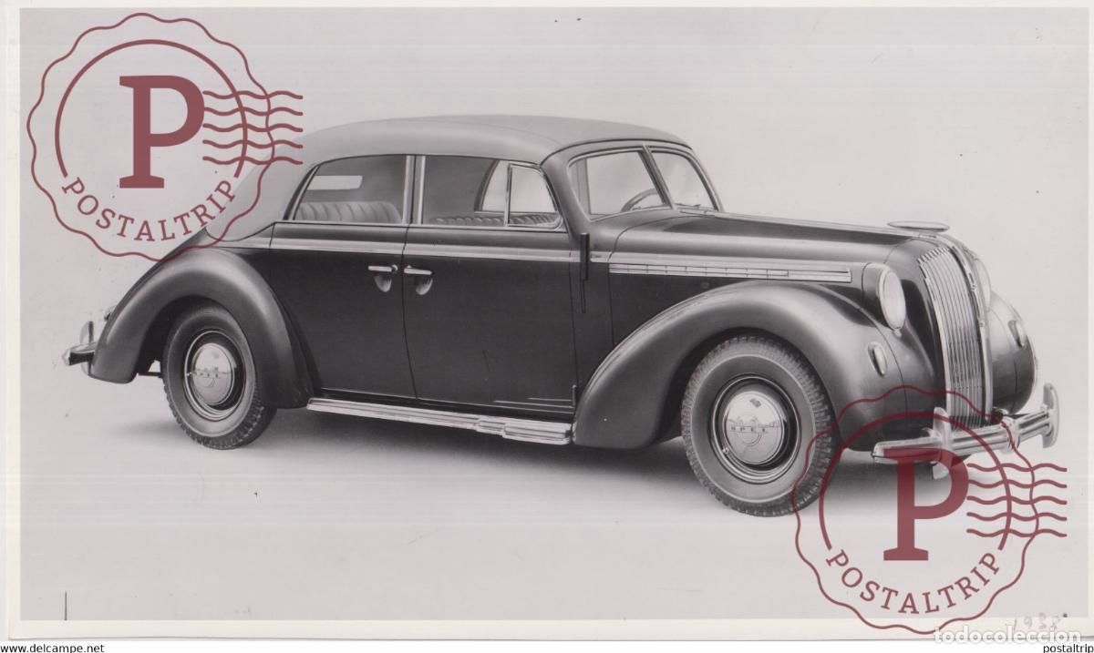 Coches y Motocicletas: OPEL ADMIRAL 1938 VIERT&Uuml;RIGES KABRIOLETT FOUR DOOR CABRIOLET 24*14,5CM USA MOTOR CARS COCHES Bryan