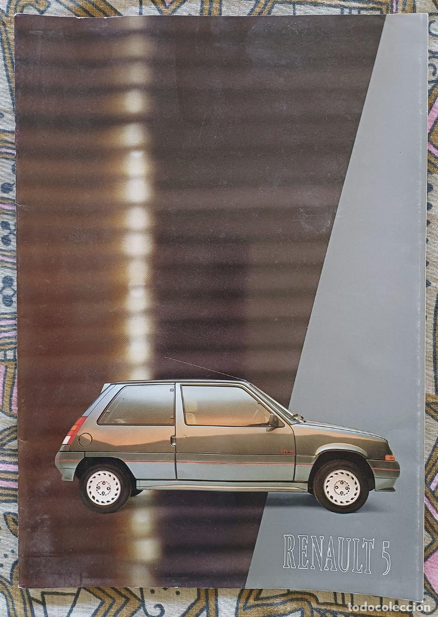 Coches y Motocicletas: Cat&aacute;logo de modelos RENAULT 5 de 1.988