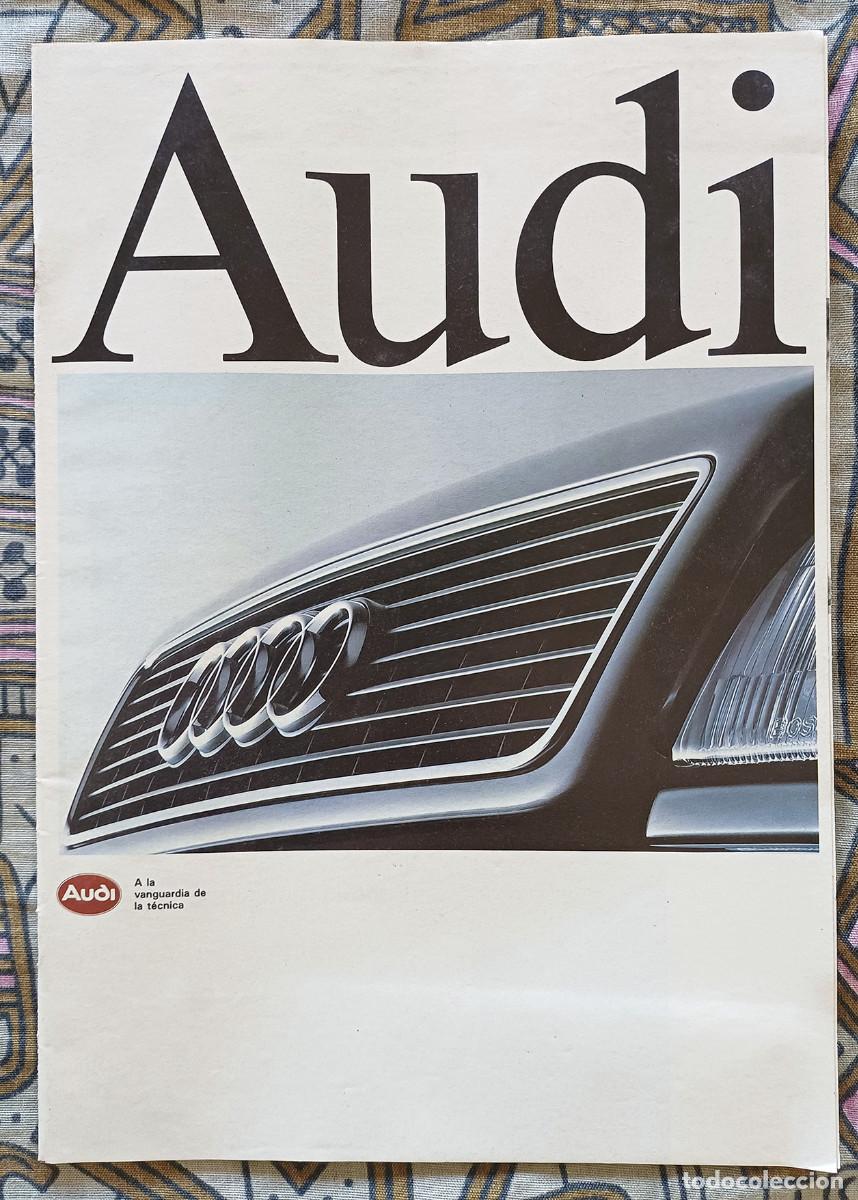 Coches y Motocicletas: Cat&aacute;logo de modelos de AUDI de 1.989