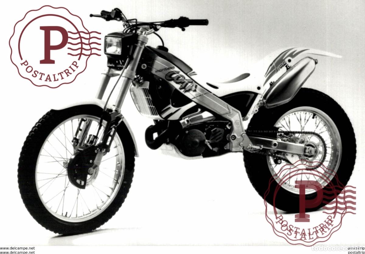 Automobili e Motociclette: Monteso Cota +-14cm x 10cm Moto MOTOCROSS MOTORCYCLE Douglas J Jackson archive of motorcycles