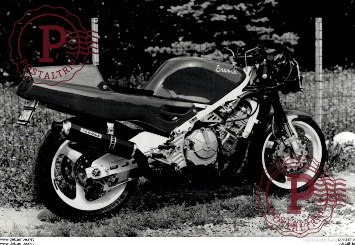 Automobili e Motociclette: Segale +-15cm x 10cm Moto MOTOCROSS MOTORCYCLE Douglas J Jackson archive of motorcycles