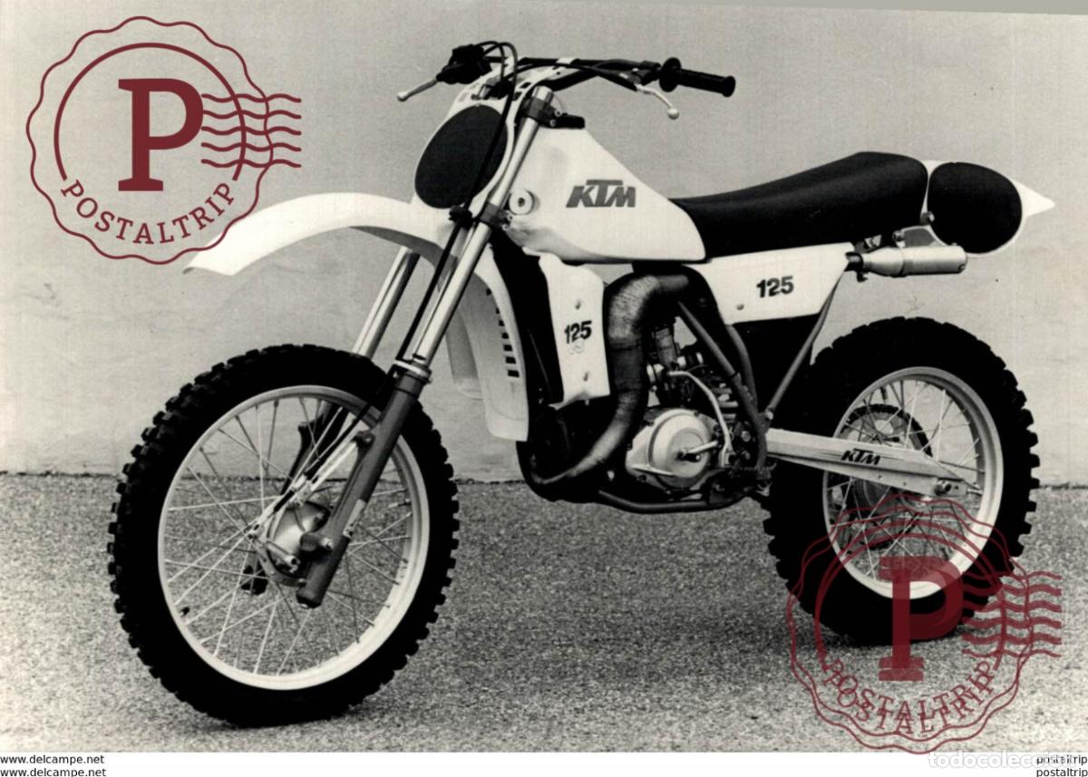 Automobili e Motociclette: KTM+-14cm x 10cm Moto MOTOCROSS MOTORCYCLE Douglas J Jackson archive of motorcycles