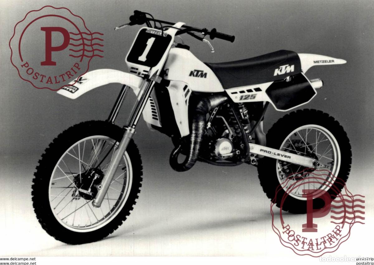 Automobili e Motociclette: KTM +-15cm x 10cm Moto MOTOCROSS MOTORCYCLE Douglas J Jackson archive of motorcycles