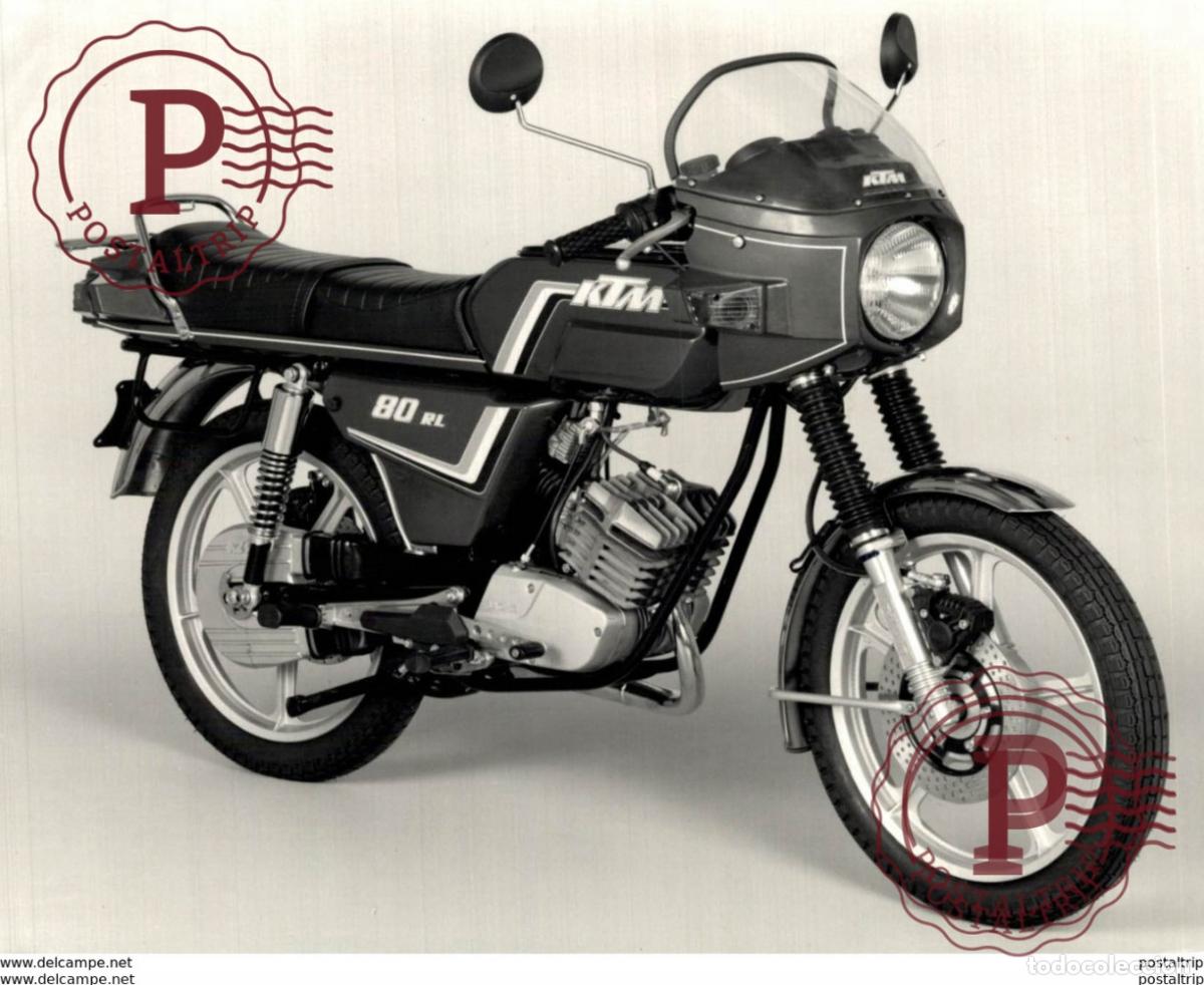 Automobili e Motociclette: KTM +-13cm x 10cm Moto MOTOCROSS MOTORCYCLE Douglas J Jackson archive of motorcycles