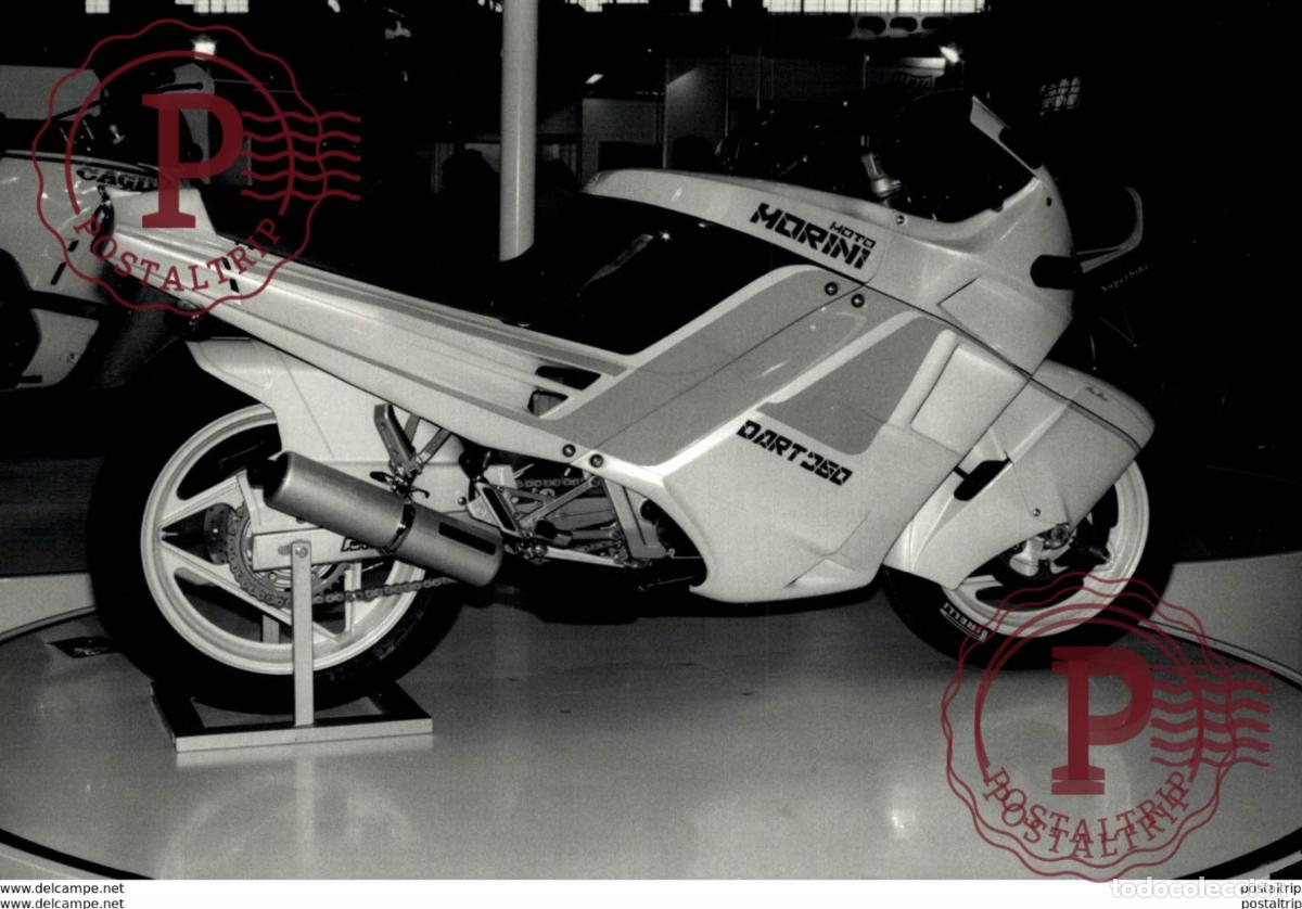Automobili e Motociclette: Morini +-17cm x 12cm Moto MOTOCROSS MOTORCYCLE Douglas J Jackson archive of motorcycles