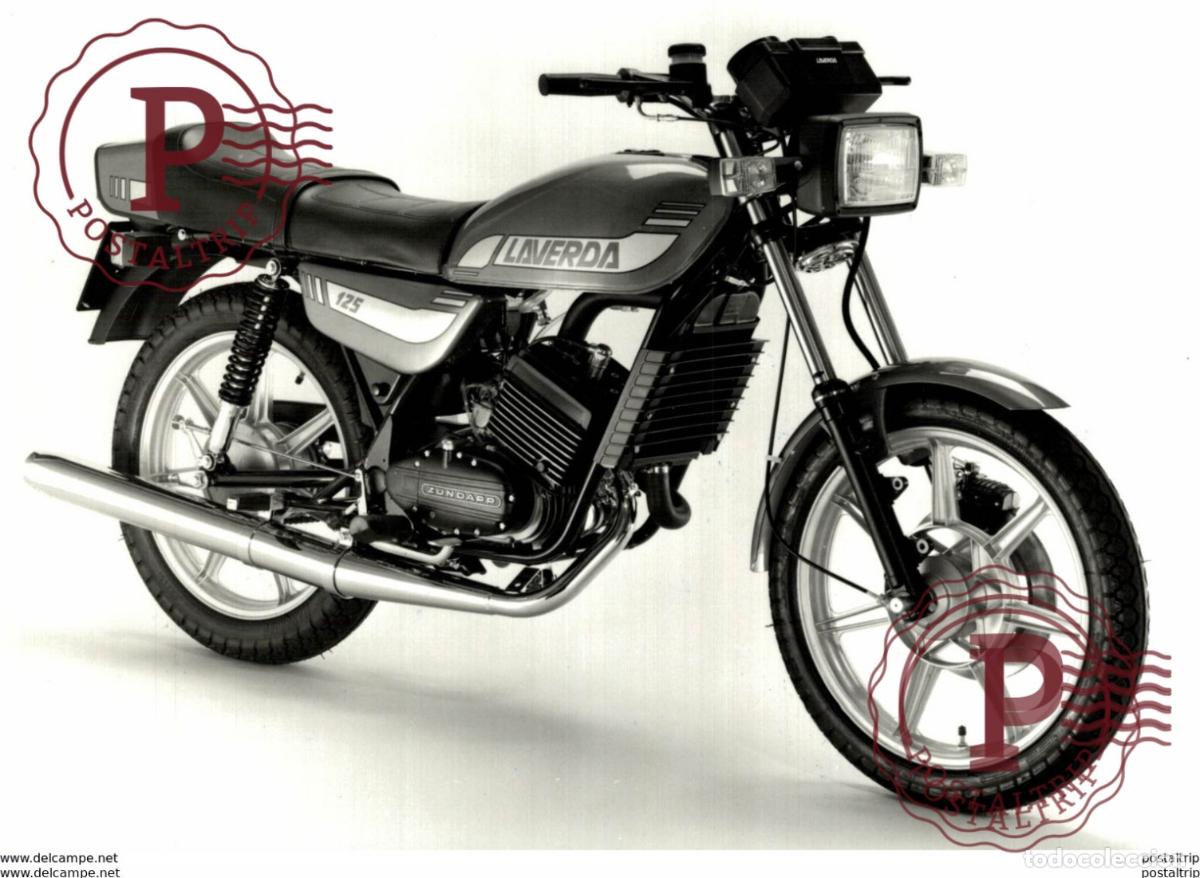 Automobili e Motociclette: Laverda +-17cm x 12cm Moto MOTOCROSS MOTORCYCLE Douglas J Jackson archive of motorcycles