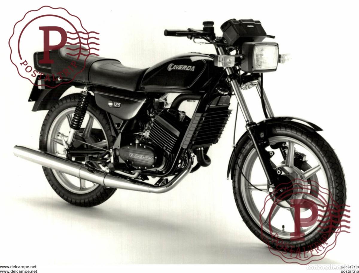Carros e motociclos: Laverda +-17cm x 12cm Moto MOTOCROSS MOTORCYCLE Douglas J Jackson archive of motorcycles