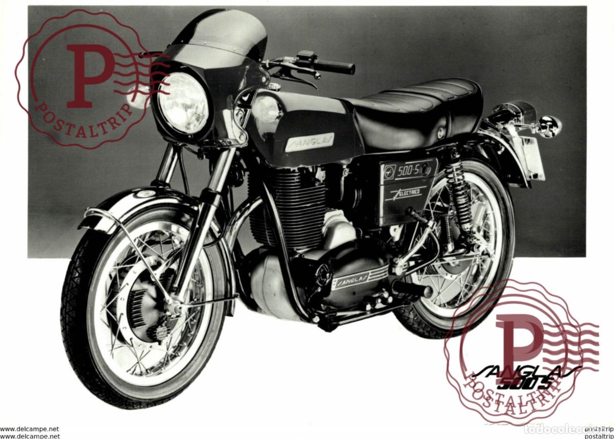 Carros e motociclos: Sanglas . +-16cm x 12cm Moto MOTOCROSS MOTORCYCLE Douglas J Jackson archive of motorcycles