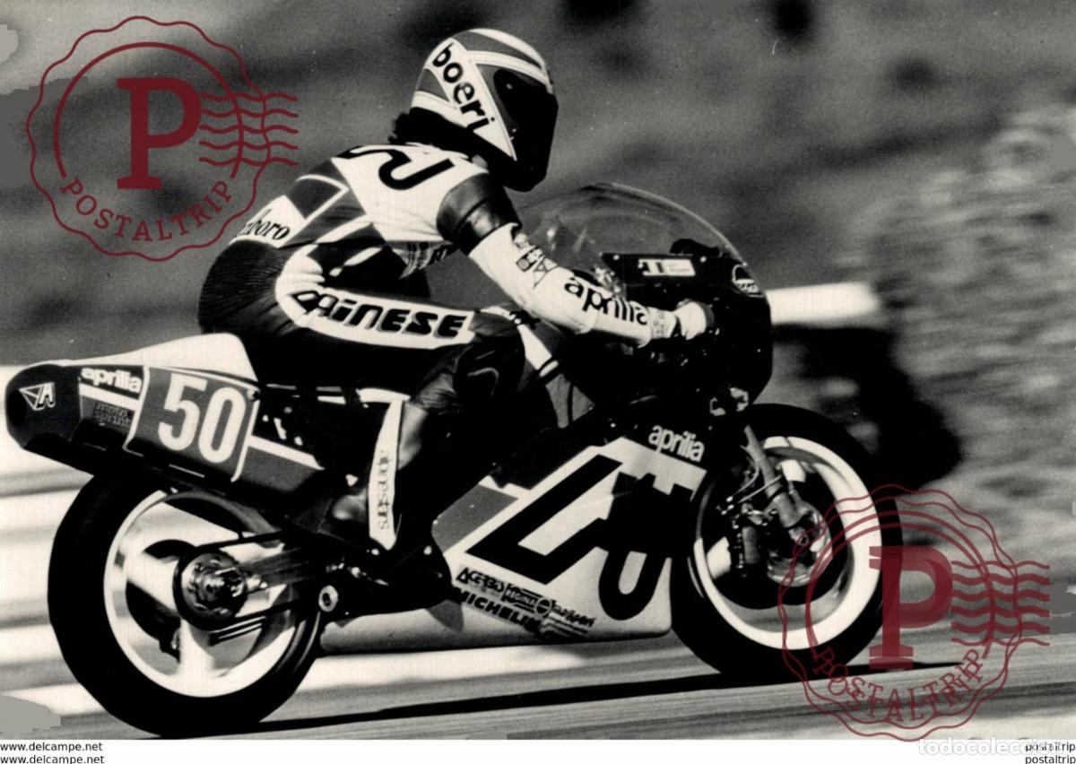 Automobili e Motociclette: Aprilia +-17cm x 12cm Moto MOTOCROSS MOTORCYCLE Douglas J Jackson archive of motorcycles