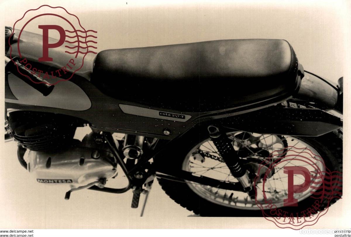 Coches y Motocicletas: Montesa Cota247 T +-17cm x 12cm Moto MOTOCROSS MOTORCYCLE Douglas J Jackson archive of motorcycles