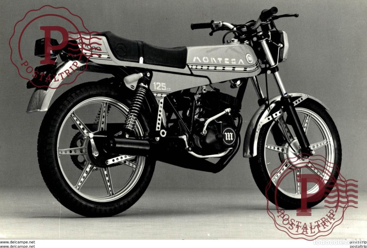 Coches y Motocicletas: Montesa 125c.c. +-17cm x 12cm Moto MOTOCROSS MOTORCYCLE Douglas J Jackson archive of motorcycles