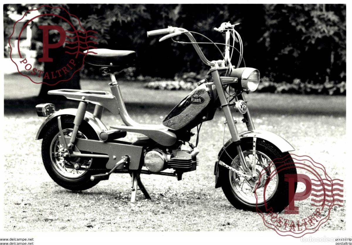 Coches y Motocicletas: Monark +-17cm x 12cm Moto MOTOCROSS MOTORCYCLE Douglas J Jackson archive of motorcycles