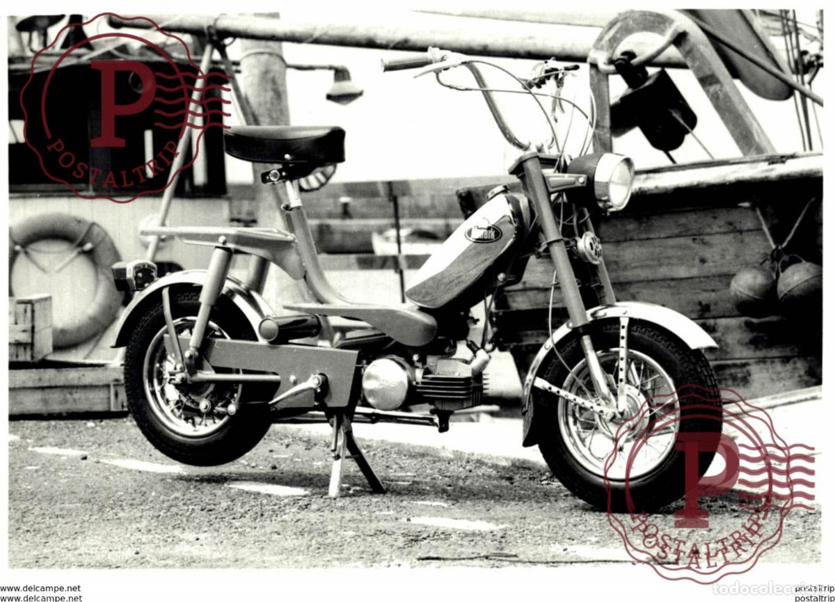 Coches y Motocicletas: Monark +-17cm x 12cm Moto MOTOCROSS MOTORCYCLE Douglas J Jackson archive of motorcycles