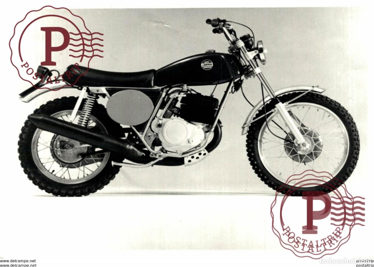 Coches y Motocicletas: Laverda +-17cm x 11cm Moto MOTOCROSS MOTORCYCLE Douglas J Jackson archive of motorcycles