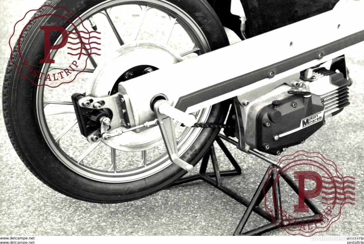 Coches y Motocicletas: Motori Minarelli +-18cm x 12cm Moto MOTOCROSS MOTORCYCLE Douglas J Jackson archive of motorcycles