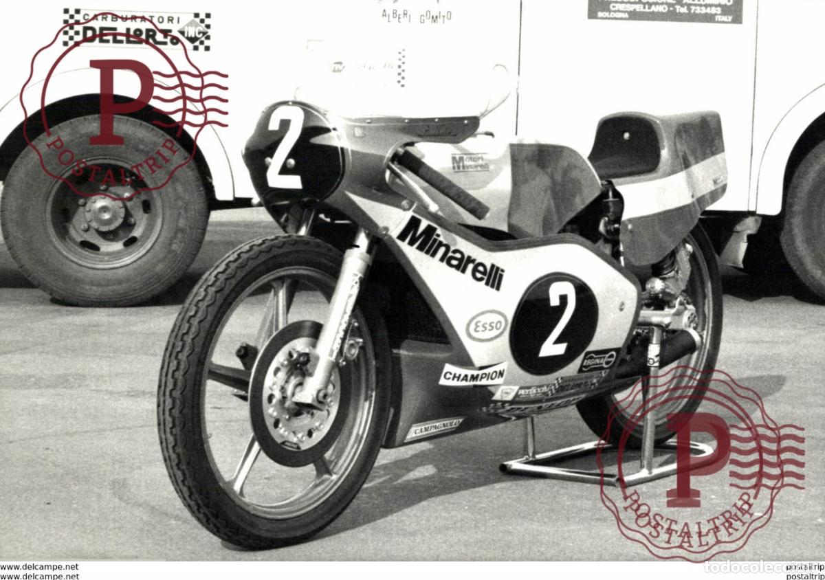 Coches y Motocicletas: Minarelli +-18cm x 12cm Moto MOTOCROSS MOTORCYCLE Douglas J Jackson archive of motorcycles