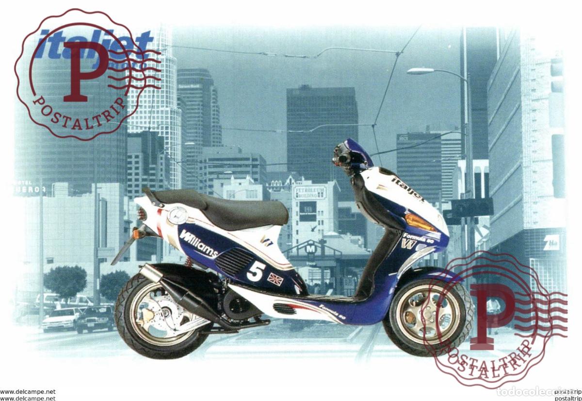 Coches y Motocicletas: Italjet Formula Williams. Moto MOTOCROSS MOTORCYCLE Douglas J Jackson archive of motorcycles