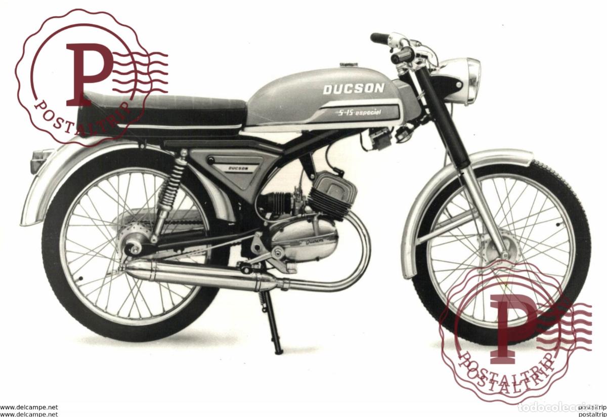 Coches y Motocicletas: Ducson 5 15 Especial +-22cm * 13cm. Moto MOTOCROSS MOTORCYCLE Douglas J Jackson archive of motorcyc